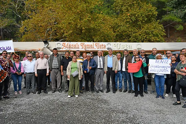 Çevreciler ve Muhtarları; Anamur’da balık çiftliğe istemiyoruz