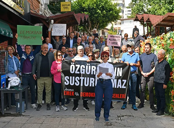 Anamur Emek ve Demokrasi Bileşenlerinden,Basına Baskılara  Tepki!..