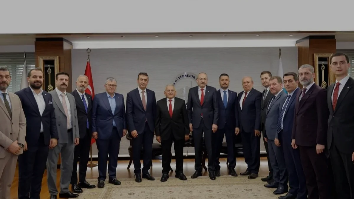 Kayseri Büyükşehir Belediyesinde Oda Başkanları Kabulü
