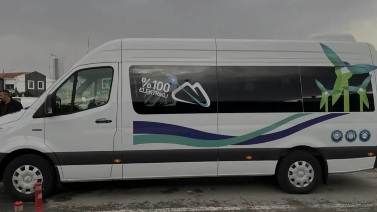 Kayseri ilçe taşımacılığında elektrikli araç dönüşümü başlıyor