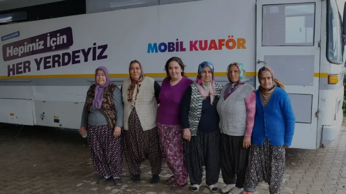 Mersin Büyükşehir Belediyesi Mobil Kuaför Hizmetiyle 40 Bin Kişiye Ulaştı