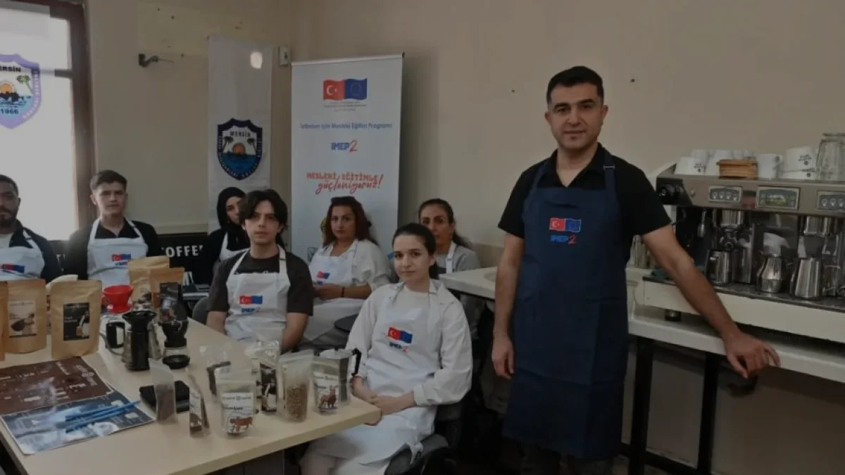 MESOB Mersinli esnaf için profesyonel kahve eğitimi düzenledi