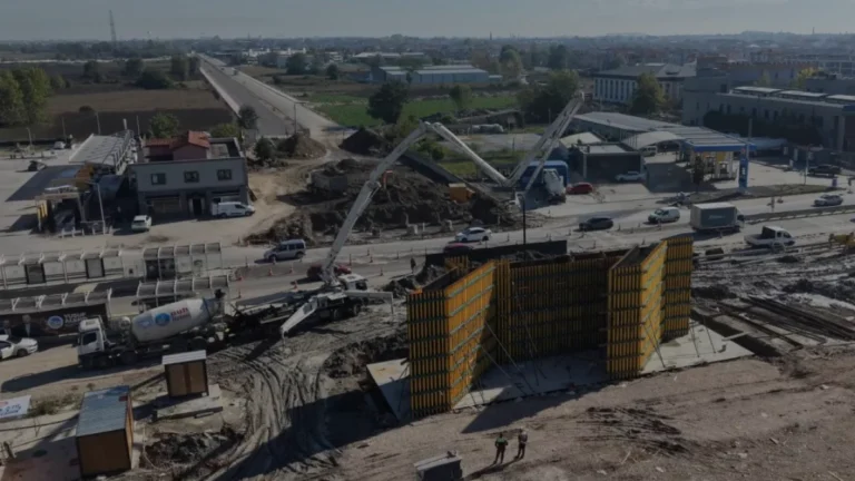 Sakarya Kuzey Köprüsü İnşaatında İlk Beton Döküldü